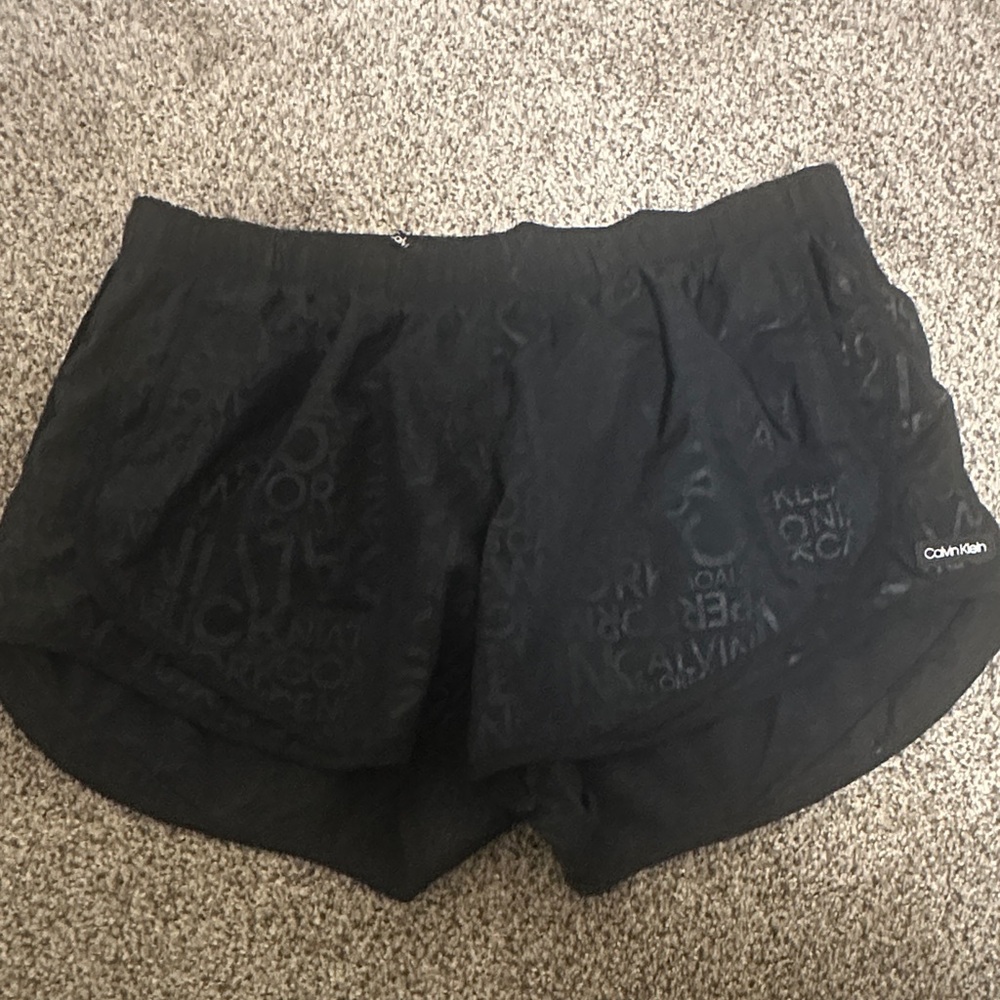 Calvin Klein Women's Black Athletic Shorts